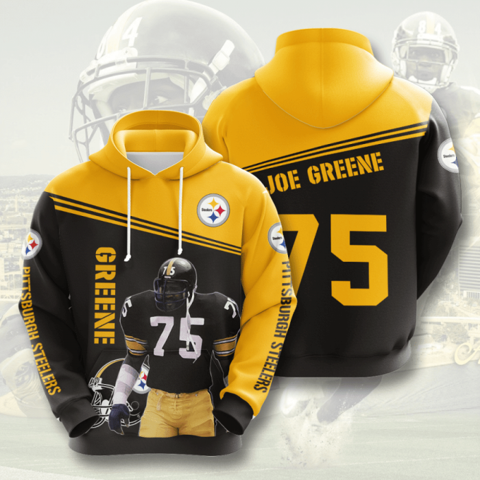 Pittsburgh Steelers 3D Hoodie