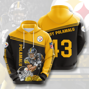 Pittsburgh Steelers 3D Hoodie