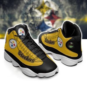 Pittsburgh Steelers Air Jordan 13 Custom Sneakers Football Sneakers