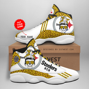 Pittsburgh Steelers Men'S Jordan 13 Custom Name Personalized Shoes