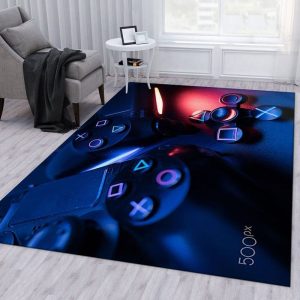 Playstation Light 1 Area Rug Living Room And Bed Room Rug