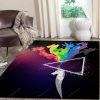 Pokemon Eevee Pink Floyd Area Rug Living Room Rug Home Decor Floor Decor