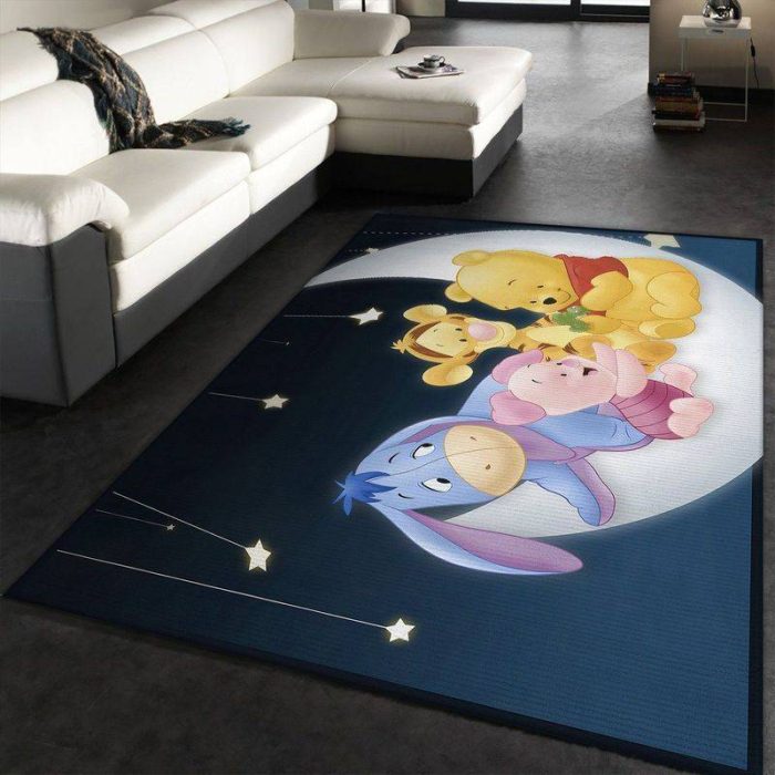 Pooh And Friends Winnie The Pooh Area Rug Living Room And Bed Room Rug