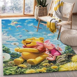 Pooh Piglet Winnie The Pooh Area Rug Living Room And Bed Room Rug