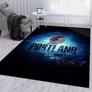 Portland Trail Blazers NBA 12 Area Rug Living Room And Bed Room Rug