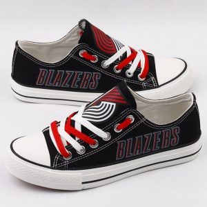 Portland Trail Blazers NBA Basketball Gift For Fans Low Top Custom Canvas Shoes