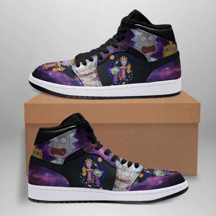 Rick And Morty 142 Air Jordan 1 Sport Custom Sneakers