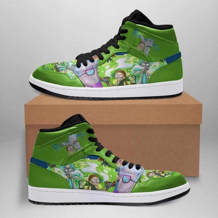 Rick And Morty 5 Air Jordan 1 Sport Custom Sneakers