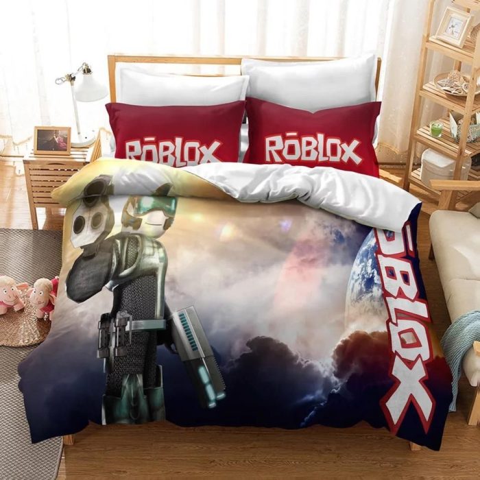 Roblox Team #23 Duvet Cover Pillowcase Bedding Set Home Decor