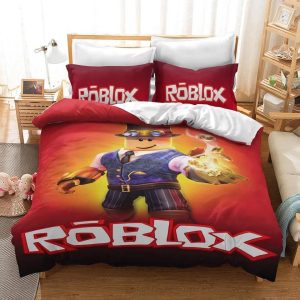 Roblox Team #25 Duvet Cover Pillowcase Bedding Set Home Decor