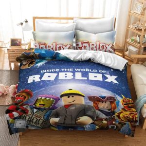 Roblox Team #31 Duvet Cover Pillowcase Bedding Set Home Decor