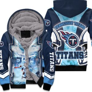Ryan Tannehill #17 Tennessee Titans Afc South Champions Super Bowl 2021 Unisex Fleece Hoodie