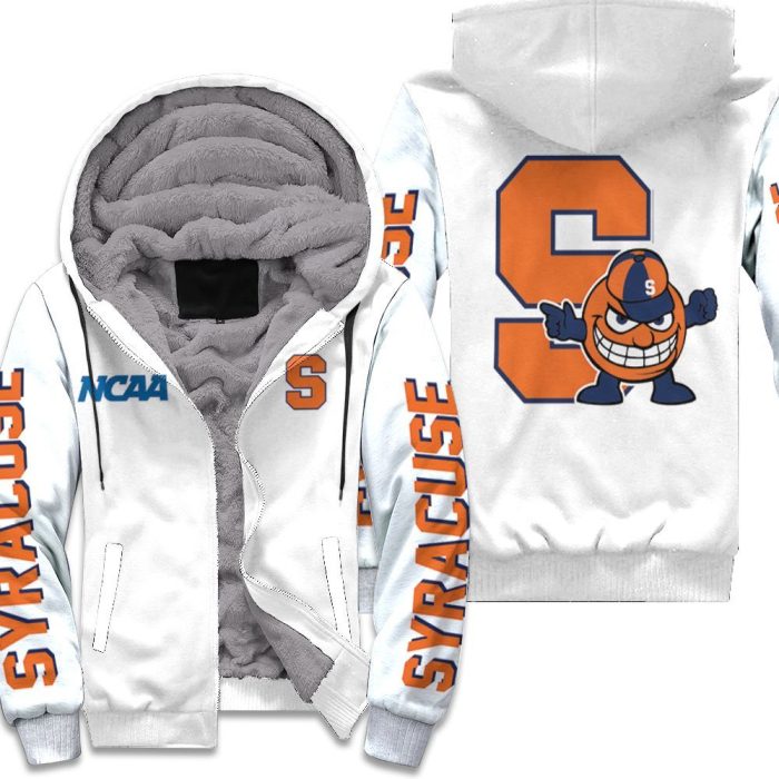 S200318211638Fjl Syracuse Orange Ncaa Bomber Jacket 3D Unisex Fleece Hoodie