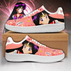 Sailor Mars Nike Air Force Shoes Unique Sailor Moon Anime Custom Sneakers