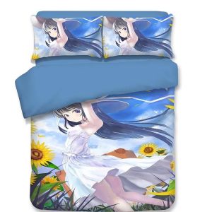 Sailor Moon #12 Duvet Cover Pillowcase Bedding Set Home Decor