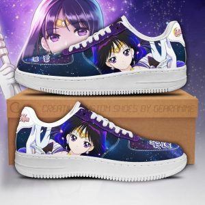 Sailor Saturn Air Force Sneakers Sailor Moon Anime Shoes Fan Gift Pt04