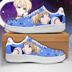 Sailor Uranus Nike Air Force Shoes Unique Sailor Moon Anime Custom Sneakers