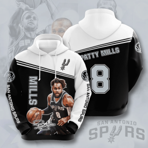 San Antonio Spurs 3D Hoodie
