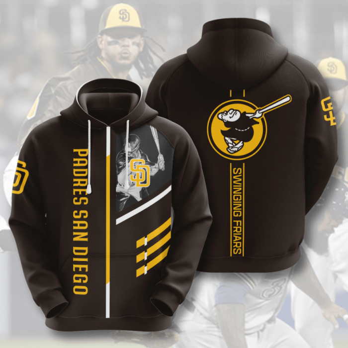 San Diego Padres 3D Hoodie