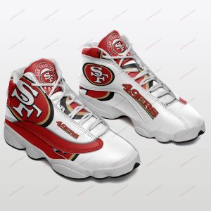 San Francisco 49Ers Air Jordan 13 Sneakers Football Team Sneakers