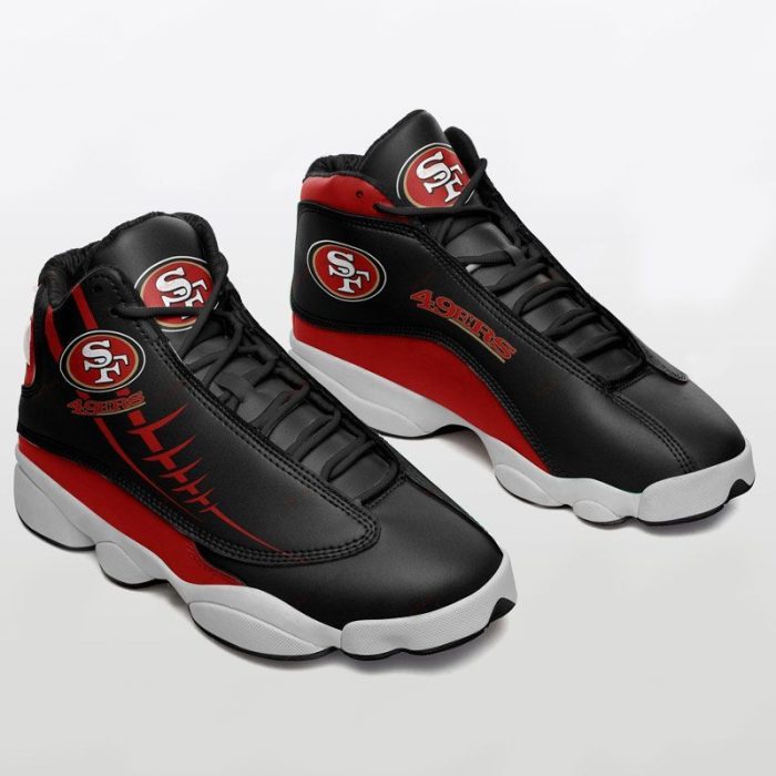 San Francisco 49Ers Football Jordan 13 Shoes - Sneakers