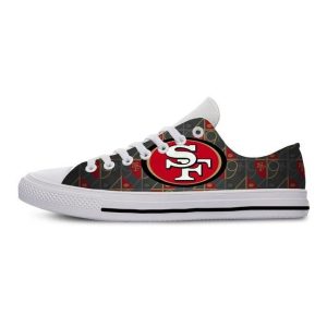 San Francisco 49Ers NFL Football 3 Low Top Sneakers Low Top Shoes