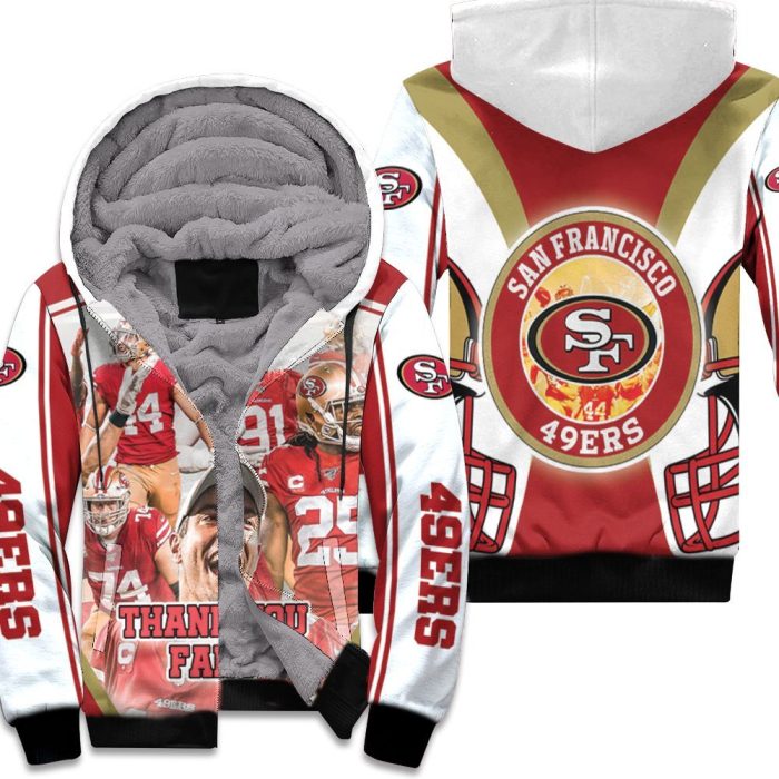 San Francisco 49Ers Nfc West Division Super Bowl 2021 Unisex Fleece Hoodie