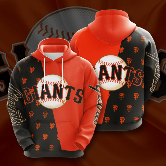 San Francisco Giants 3D Hoodie