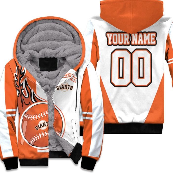 San Francisco Giants 3D Personalized Unisex Fleece Hoodie