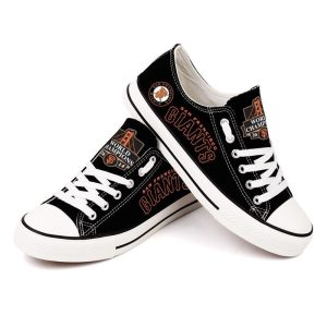 San Francisco Giants MLB Baseball 3 Gift For Fans Low Top Custom Canvas Shoes