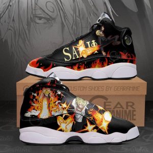 Sanji Diable Jambe Jordan 13 Sneakers One Piece Custom Anime Shoes