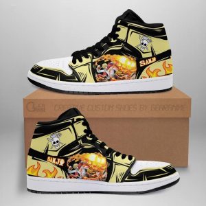 Sanji Sneakers Straw Hat Pirates One Piece Anime Shoes Fan Gift MN06