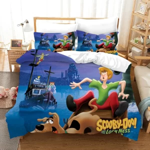 Scooby Doo #22 Duvet Cover Pillowcase Bedding Set Home Bedroom Decor