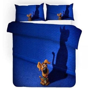 Scooby Doo #9 Duvet Cover Pillowcase Bedding Set Home Bedroom Decor