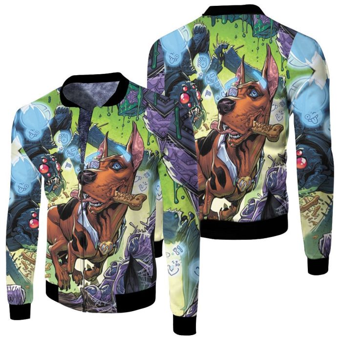 Scooby Doo Apocalypse 3D Fleece Bomber Jacket