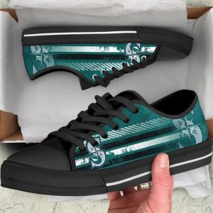 Seattle Mariners Mlb Baseball Low Top Sneakers Low Top Shoes