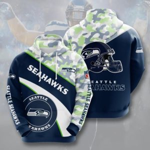 Seattle Seahawks 15 Gift For Fan 3D T Shirt Sweater Zip Hoodie Bomber Jacket