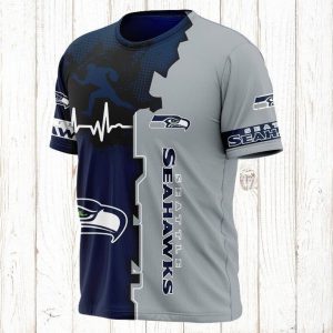 Seattle Seahawks 33 Gift For Fan 3D T Shirt Sweater Zip Hoodie Bomber Jacket
