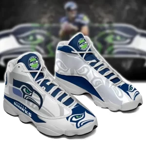 Seattle Seahawks Football Air Jordan 13 Custom Sneakers