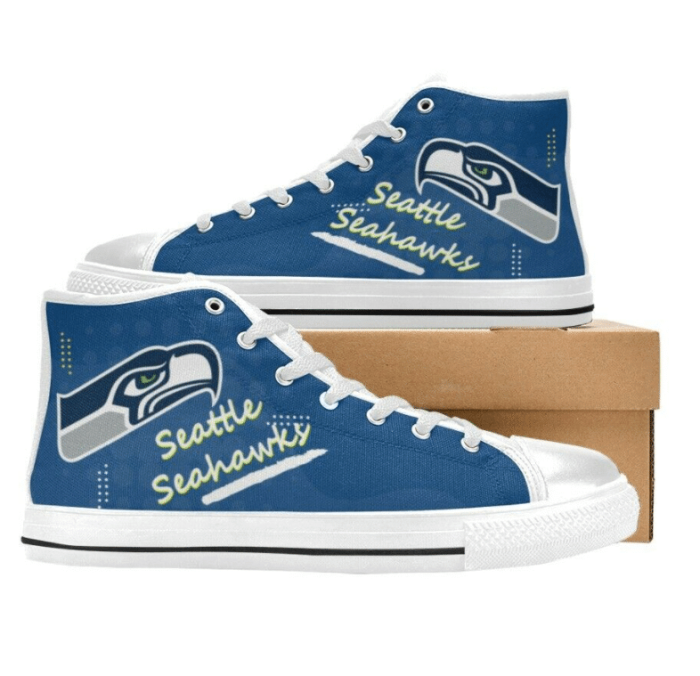 Seattle Seahawks NFL 15 Custom Canvas High Top Shoes