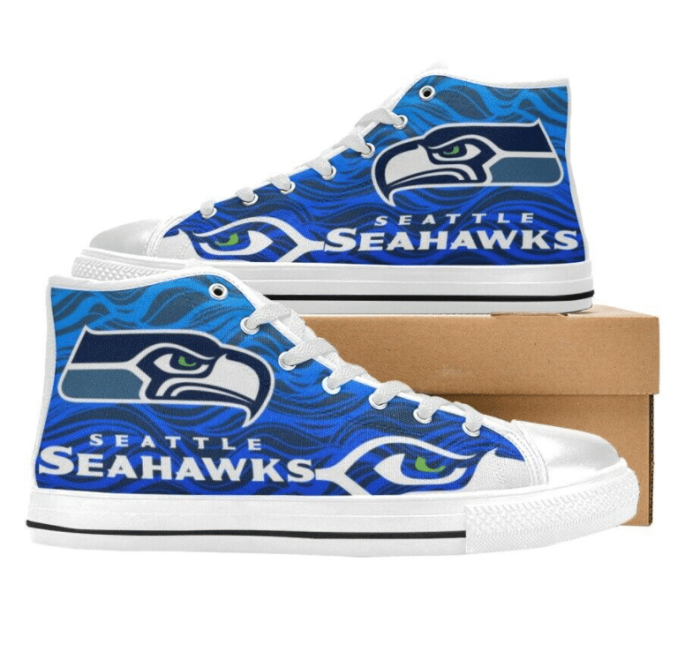 Seattle Seahawks NFL 16 Custom Canvas High Top Shoes
