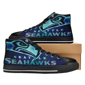 Seattle Seahawks NFL 2 Custom Canvas High Top Shoes