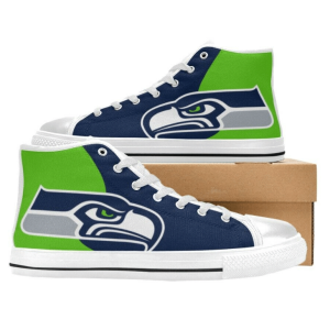 Seattle Seahawks NFL 3 Custom Canvas High Top Shoes