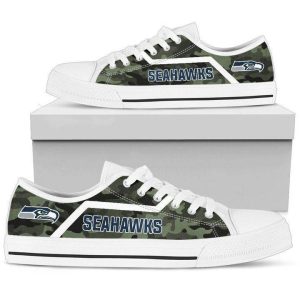 Seattle Seahawks NFL 3 Low Top Sneakers Low Top Shoes