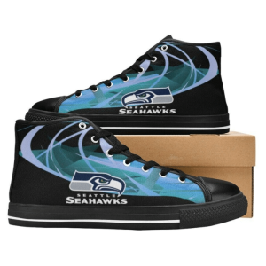 Seattle Seahawks NFL 6 Custom Canvas High Top Shoes