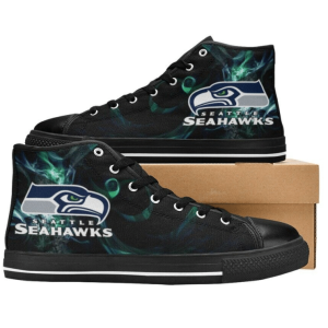 Seattle Seahawks NFL 8 Custom Canvas High Top Shoes
