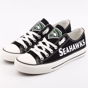 Seattle Seahawks NFL Football 4 Gift For Fans Low Top Custom Canvas Shoes
