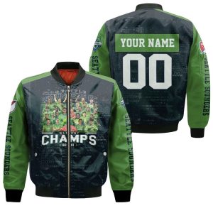 Seattle Sounders Fc Mls Cup Champions 2019 3D Personalized 1 Bomber Jacket