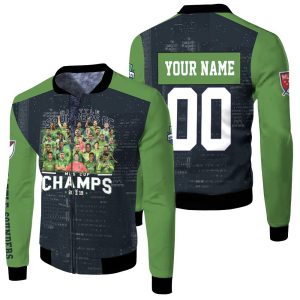 Seattle Sounders Fc Mls Cup Champions 2019 3D Personalized Fleece Bomber Jacket