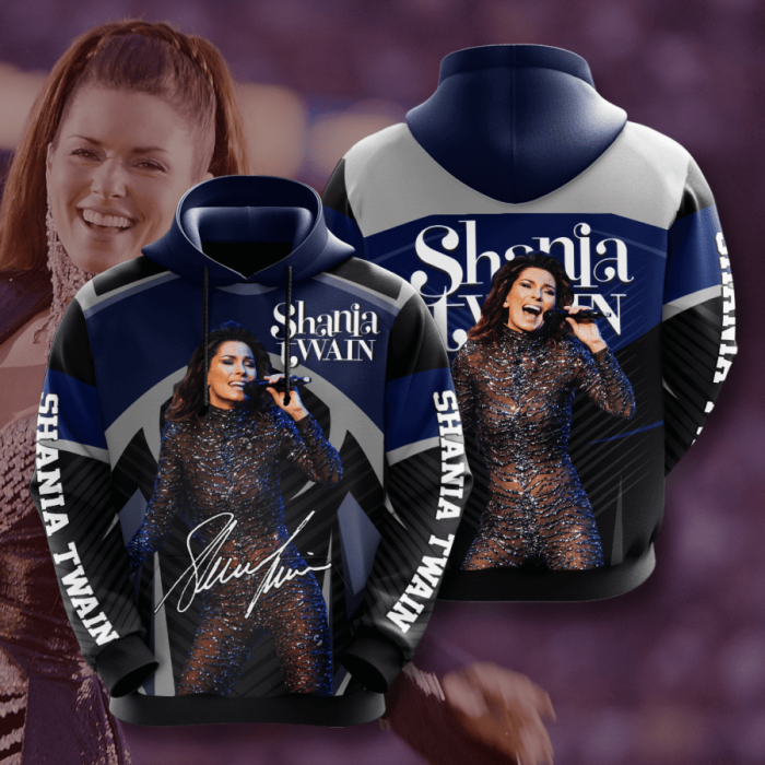 Shania Twain 3D Hoodie